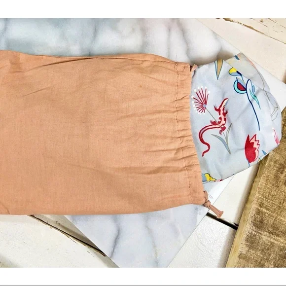 Miu Miu Baby Blue Silk Lined Clutch/Cosmetic Bag - Picture 5 of 9